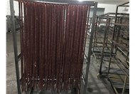 河北臘腸空氣能烘干機(jī)安裝調(diào)試完畢