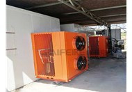 河北香菇烘干機(jī)安裝調(diào)試完畢